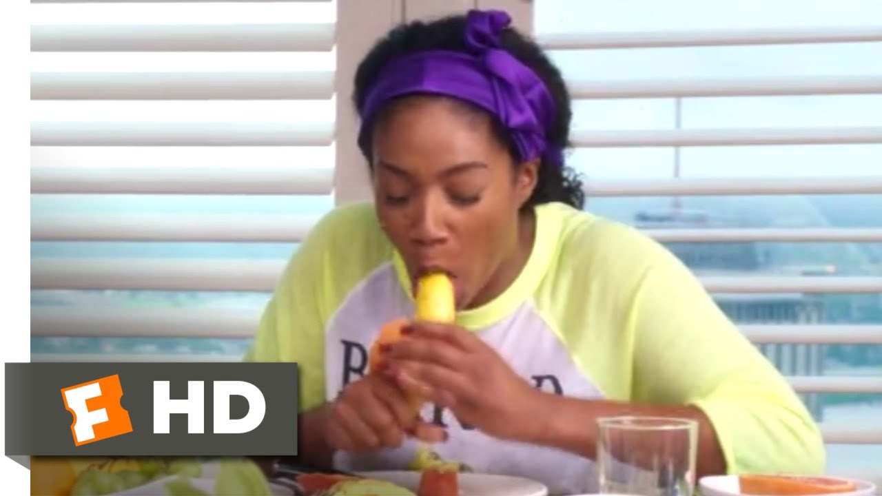 Girls Trip - Grapefruiting: Dina (Tiffany Haddish) shows her friends the ve...