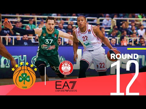 Bacon career-night gives Panathinaikos OT win! | Round 12, Highlights | Turkish Airlines EuroLeague