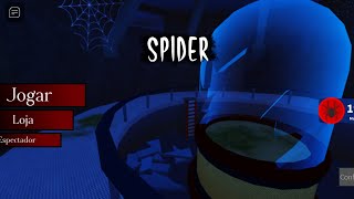 A Aranha maluca jogando Spider Roblox