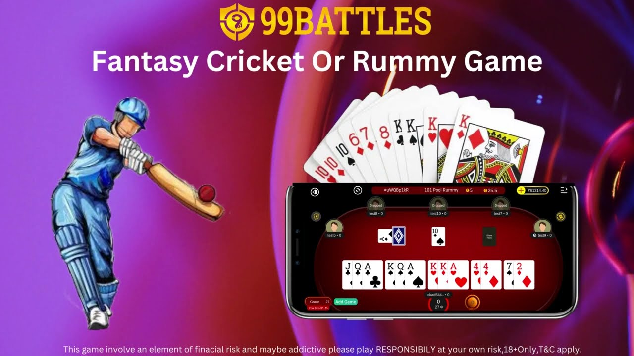 99Battles Fantasy Cricket and Rummy Online | Win Real Cash