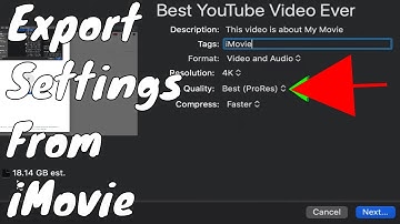 Exporting Video From iMovie | BEST Settings | Quick & Easy