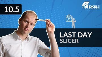 10.5. Last day slicer | Excel pivot tables COURSE