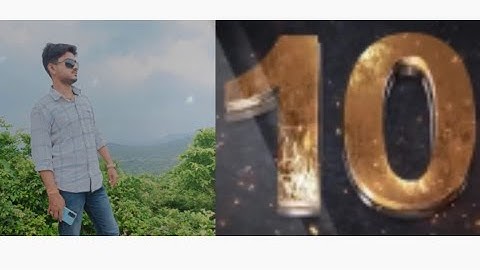 My vlog 10 number //!!! Flame countdown fire based