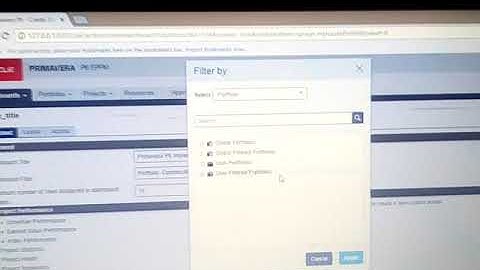 Creating New Dashboards in P6