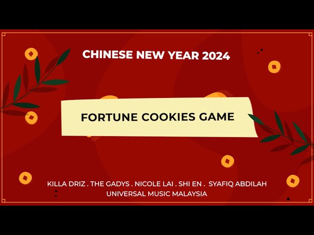 Fortune Cookies Game l Chinese New Year 2024 with #UMMFAM 🍊 class=