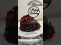 Chocolate Ganache 1kg Cake - Unique Cakes Bakery