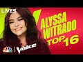 Alyssa Witrado Performs Miley Cyrus' "Angels Like You" | NBC's The Voice Top 16 2022