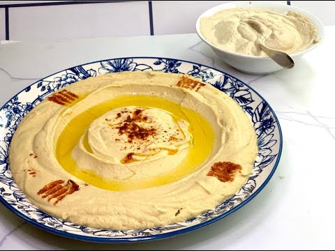 HUMMUS Y TAHINI el mejor que vayas a encontrar (receta de mis abuelas libanesas)