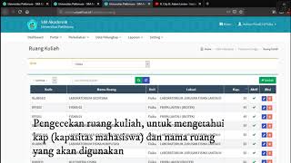 Bagaimana Membuat Kelas Dan Jadwal Perkuliahaan Di Siakad Oleh Admin Prodi