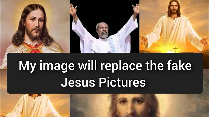 CHURCH issues■ Adom Kyei Duah claims his image will replace the fake Jesus Pictures we see around