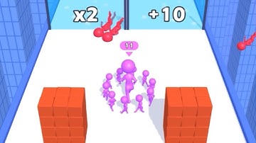 Circles Run 3D (Level 19) - iOS Android all levels mobile gameplay 👌 👍 😎 walkthrough