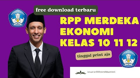 GRATIS UNDUH !! RPP KURIKULUM MERDEKA SMA EKONOMI CONTOH RPP DEEP LEARNING - MODUL AJAR DEEPLEARNING