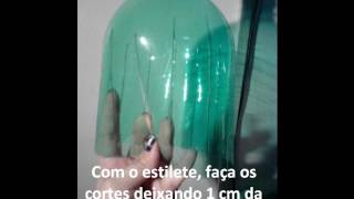 Reciclagem de Garrafa Pet: Porta Papel HigiÃªnico (Passo-a-Passo)