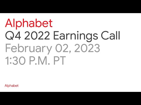 Alphabet 2022 Q4 Earnings Call