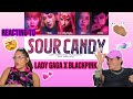 Waleska & Efra react to Lady Gaga, BLACKPINK - Sour Candy (Audio) 🍬REACTION | FEATURE FRIDAY ✌