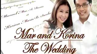 Korina Sanchez And Mar Roxas Wedding