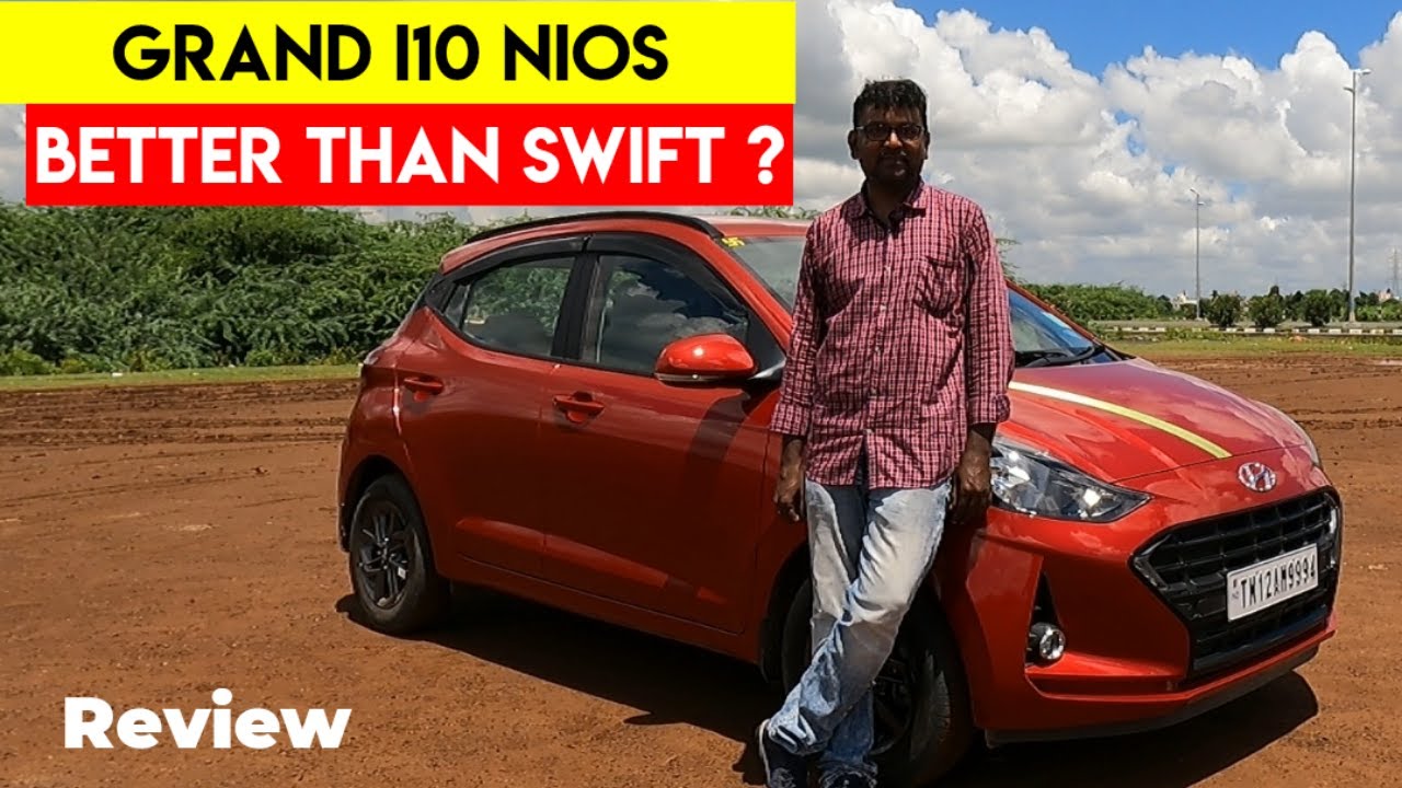Hyundai Grand i10 nios sportz 2021 - better than swift? | User review tamil | comfort and premium