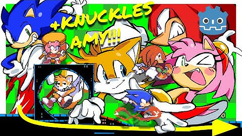 Creating a Sonic Level from Scratch & Knuckles + Amy (Ft. @nezuyaki ) | Devlog 4