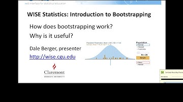 WISE Statistics: Introduction to Bootstrapping