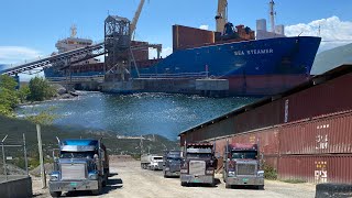 Jamaica Pre-Mix & Aggregates l Loading Barge | S1•E10 [4k 60fps] #kenworth #peterbilt #truck