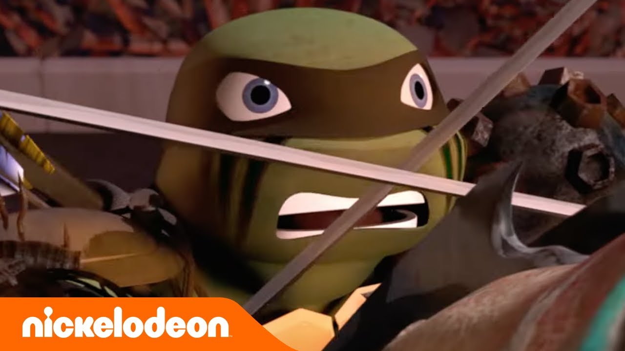 ⁣TMNT | سلاحف النينجا المتحولة المراهقة | السلاحف يهزمون سوبر شردر | Nickelodeon Arabia