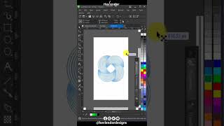 Logo Design Corel Draw Tutorial 2.0 Shorts coreldraw