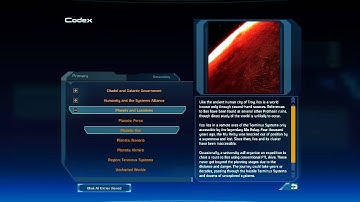 Mass Effect Codex Entry 8 "Ilos"
