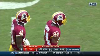 Terrelle Pryor Sr VS Josh Norman (Week 4)