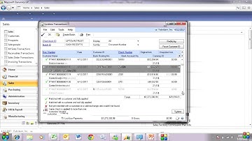 Lockbox Processing in Dynamics GP