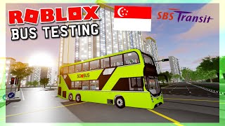 Roblox Singapore Buses #5 | Which bus is the best? screenshot 5