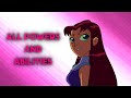 Starfire - All Powers and Abilities from DC Animation