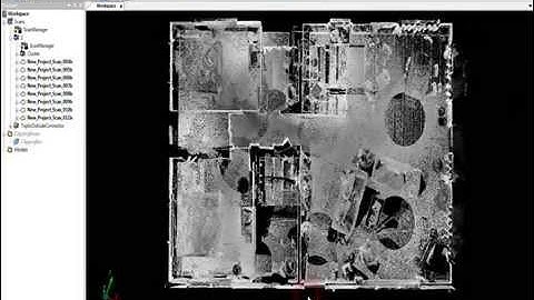 FARO SCENE Floor Area Measuring