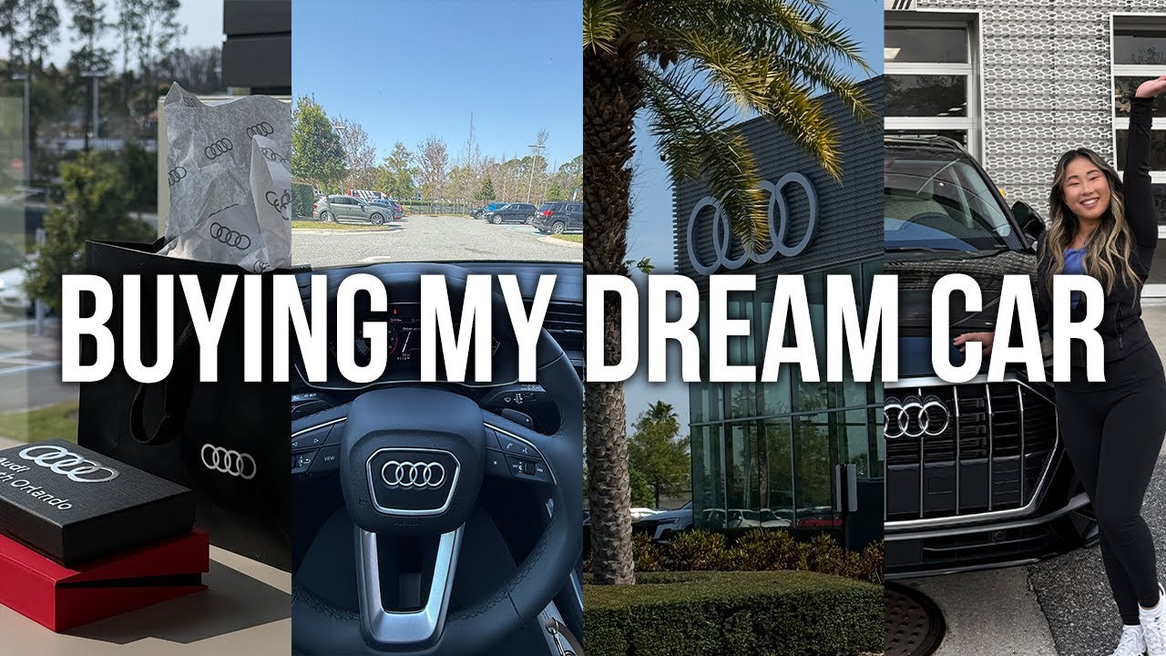 I BOUGHT MY DREAM CAR!! | 2025 Audi Q3 S Line! 🖤✨