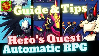 Hero's Quest の Endless KILLINGs: 自動 RPG、初心者向けヒント、ガイド、ゲーム レビュー、Android ゲームプレイ screenshot 4