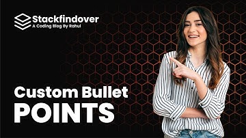 CSS Custom Bullet Points [ CodePen ] Examples
