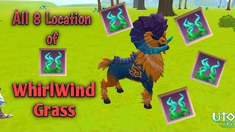 Every Single WhirlWind Grass Location Available In Utopia Origin | A Lonedragon