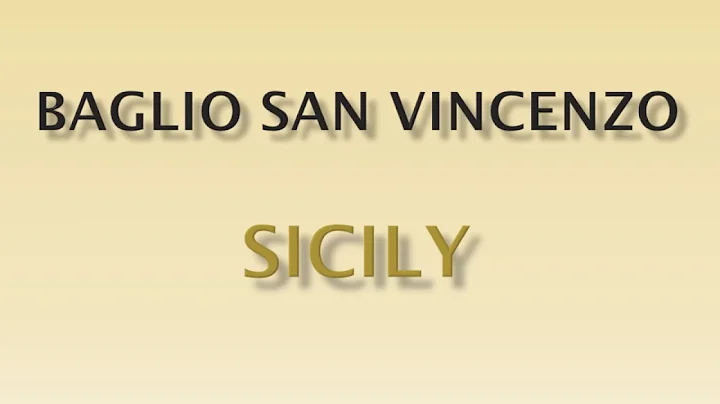BAGLIO SAN VINCENZO Menfi