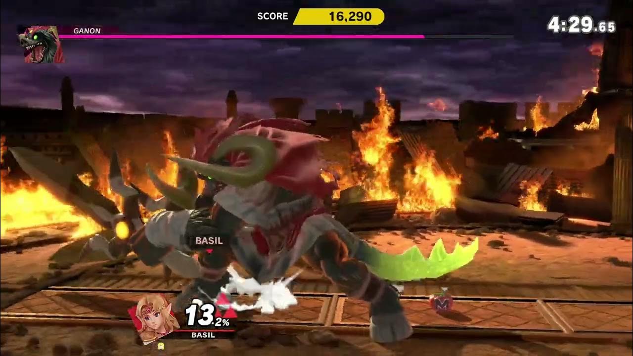 Super Smash Bros Ultimate (NS) Classic Mode Boss Ganon (Zelda) YouTube