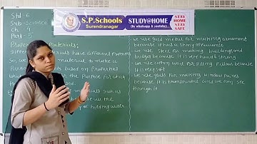 STD 6 CBSE | SCIENCE LEC 19 | S P SCHOOL SURENDRANAGAR