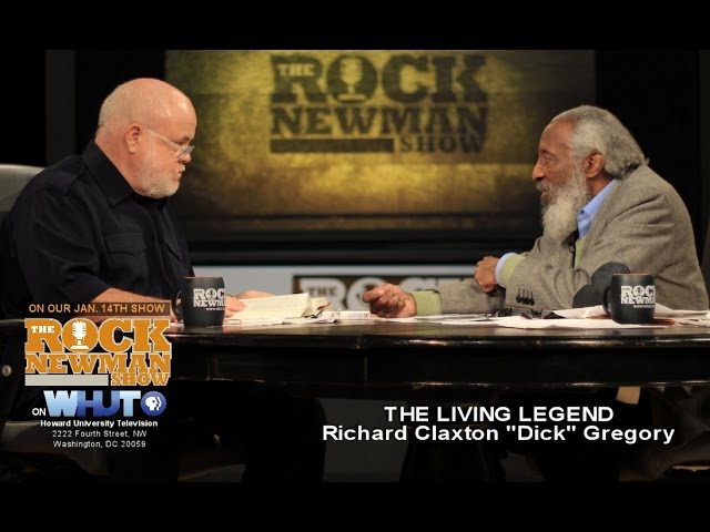 ⁣Dick Gregory on The Rock Newman Show