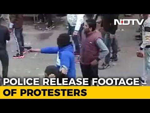 UP Police Release Videos, Photographs Of Protesters Shooting At Cops