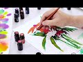 Drawing Ink Colours 24pc Product Demo