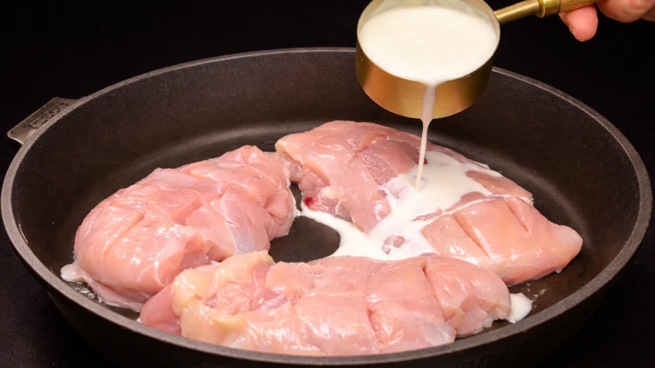 ❗️Mein Freund aus Italien zeigte mir diesen Trick! Unglaublich leckeres Hähnchenfilet!