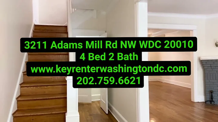 Washington DC Rental Houses By Keyrenter Property Management Washington DC 4 Bed + 2 Bath