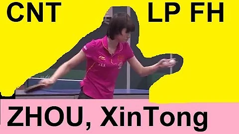 Zhou Xin-Tong LP, the rare style of China team player - DayDayNews