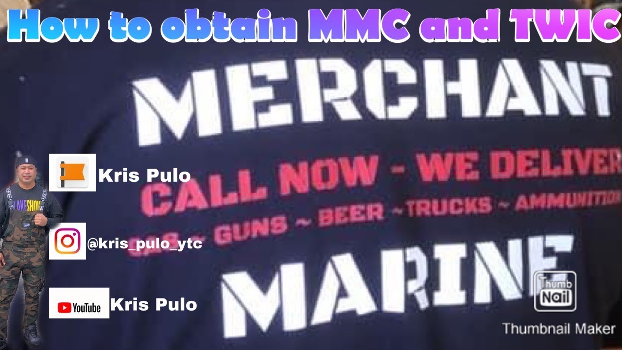How To Obtain Merchant Marine Credentials And TWIC How To Be A Merchant how-to-obtain-merchant-marine-credentials-and-twic-how-to-be-a-merchant