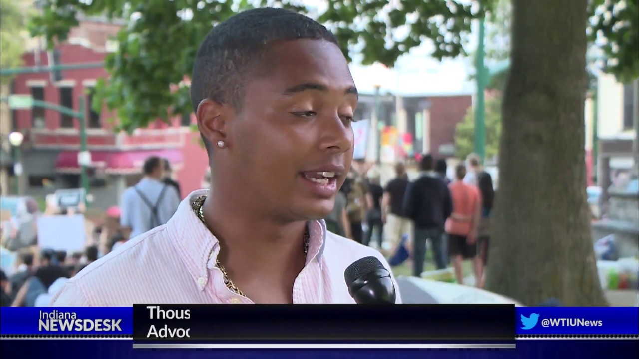 Protesters Mostly Gone From Courthouse Lawn Wednesday Morning