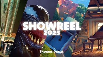 SHOWREEL 2025 | Environment, Modeling, Texturing, Compositing | Thomas Danzé