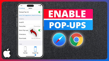 How to Enable Pop-Up on iPhone ( Safari & Google Chrome)