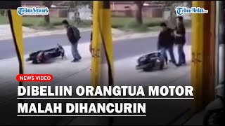 Viral Anak Gak Punya Otak, Dibeliin Orangtua Motor Untuk Bisa Jalan Sama Ayang Malah Dihancurin!